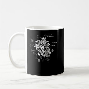 Nurse Nursery Anatomical Heart T Anatomical Heart Coffee Mug