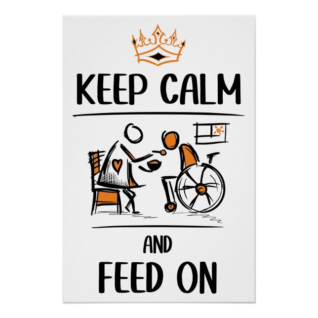 Nurse, Nursing Assistant / CNA, Caregiver Gift Poster (Front)