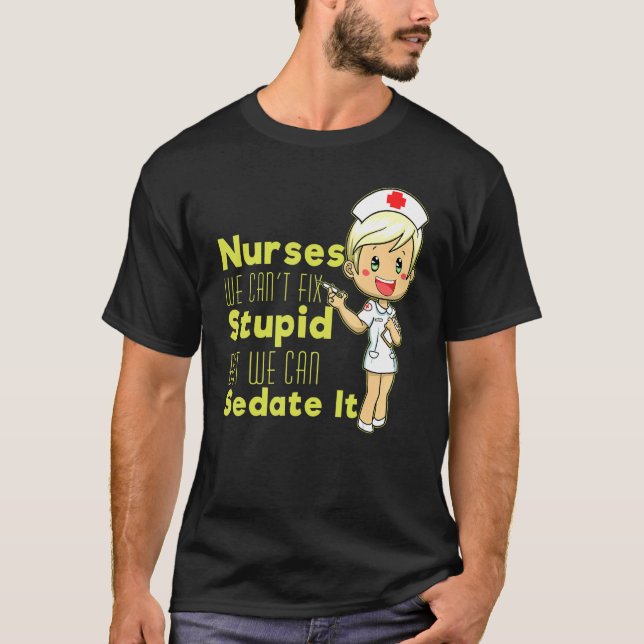 Nurse  Nursing Care Profession Health Recover Medi T-Shirt (Front)