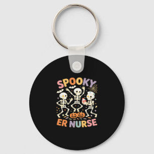 Nurse Nursing Cute Halloween Spooky Essential T-Sh Key Ring
