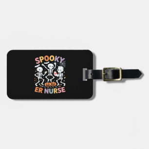 Nurse Nursing Cute Halloween Spooky Essential T-Sh Luggage Tag