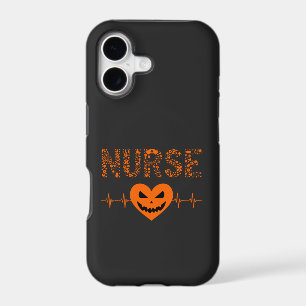 Nurse Nursing Halloween Boo Halloween Orange Ghost