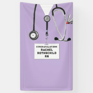 Nurse Nursing School Graduation Banner