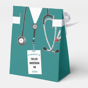 Nurse Nursing School Graduation Favour Box