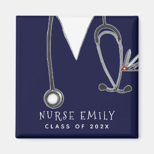 Nurse Nursing School Graduation Keepsake Magnet