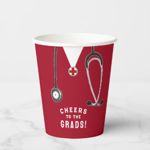 Nurse Nursing School Graduation Paper Cups