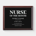 Nurse Of The Month Employee Appreciation Custom