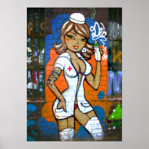 Nurse on Wall