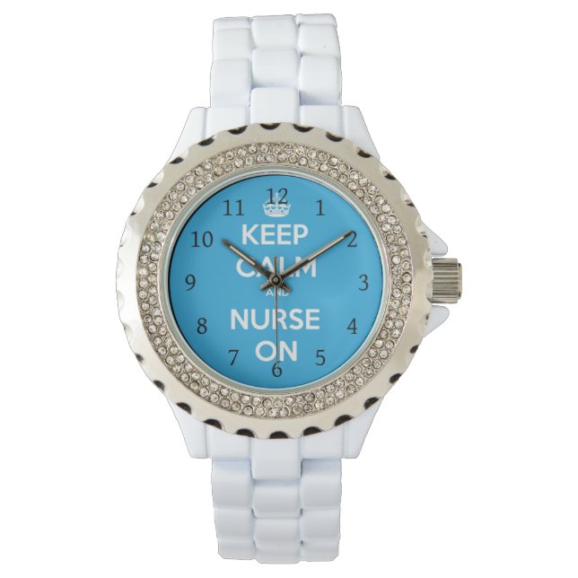 Nurse On Watch, Gift For Nurse Watch (Front)