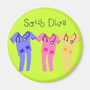 Nurse or Medical Scub Wearer gifts Magnet