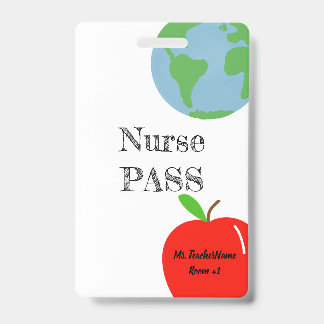 Nurse Pass Personalised ID Badge