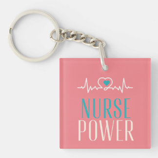 Nurse Personalised Acrylic Keychain
