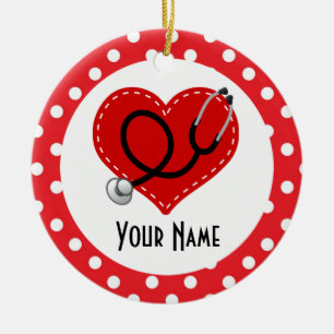 Nurse Personalised Christmas Gift Ornament