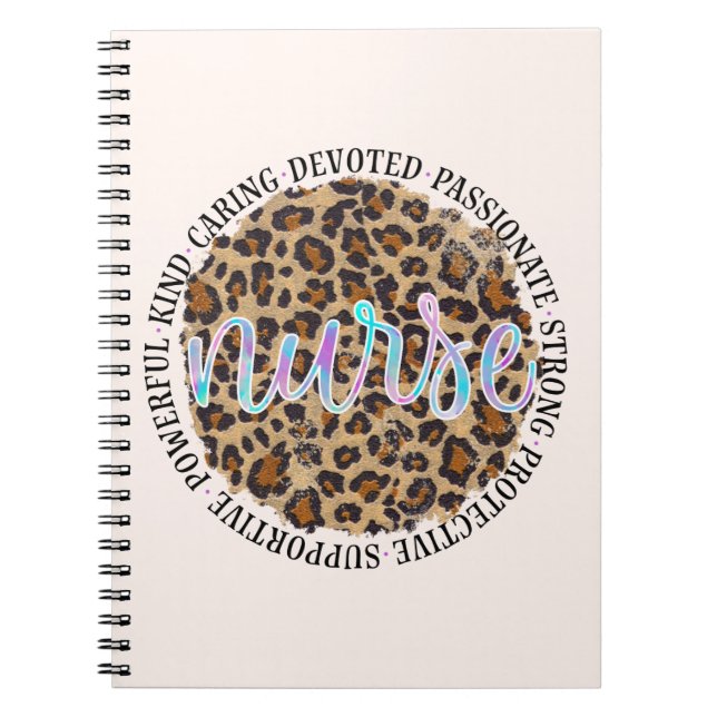Nurse Personality Traits Notebook (Front)