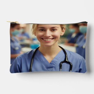 Nurse Photo Customize Personalize Accessory Pouch