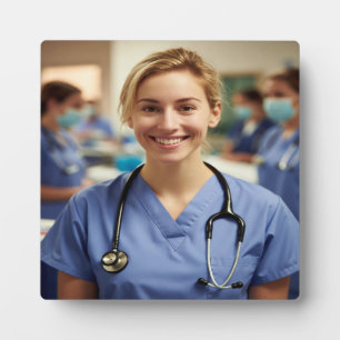 Nurse Photo Customize Personalize Plaque