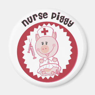 Nurse_Piggy Magnet