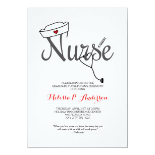 Nursing Graduation Invitations | Zazzle.com.au
