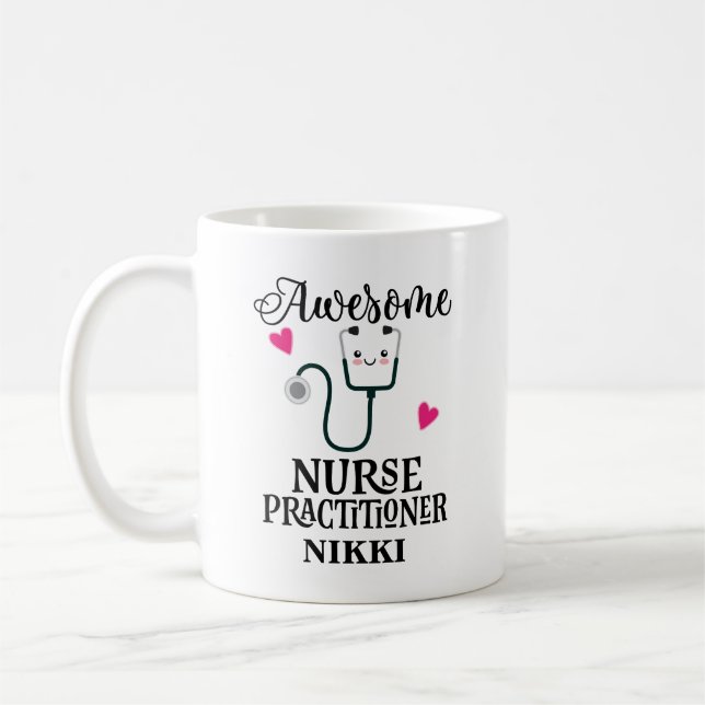 Nurse Practitioner Appreciation Week Coffee Mug (Left)