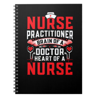 Nurse Practitioner Because Women Nursing Rn Lpn W Notebook