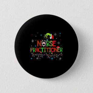 Nurse Practitioner Christmas Shirt For Women 6 Cm Round Badge