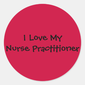 Nurse Practitioner Classic Round Sticker