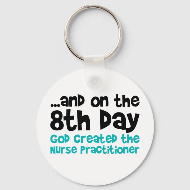 Nurse Practitioner Creation Key Ring (Front)