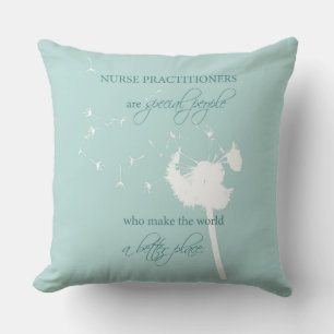 Nurse Practitioner Dandelion Cushion