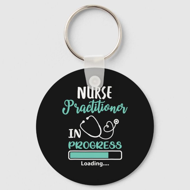 Nurse Practitioner Gifts Apparel Co. Nurse Practit Key Ring (Front)
