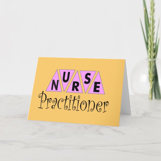 Nurse Practitioner Gifts Card (Front)