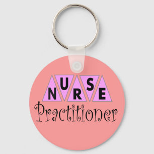 Nurse Practitioner Gifts Key Ring