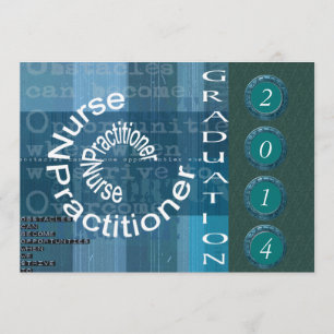 Nurse Practitioner Graduation Invitations II