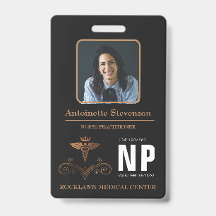 Nurse Practitioner ID Badge