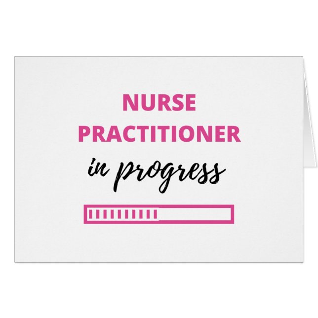 Nurse Practitioner In Progress 2 (Front Horizontal)