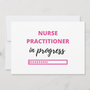 Nurse Practitioner In Progress 2 Holiday Card