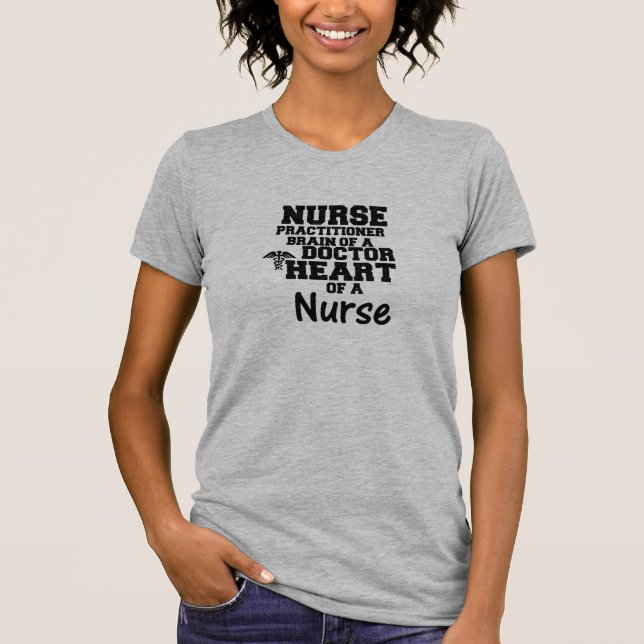  Nurse Practitioner Inspirational Grey T-Shirt (Front)