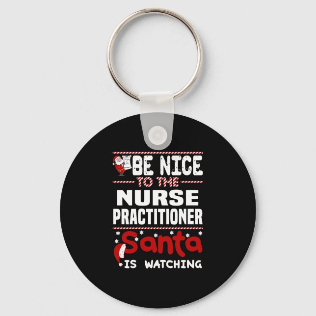 Nurse Practitioner Key Ring (Front)