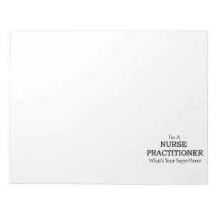 NURSE PRACTITIONER NOTEPAD