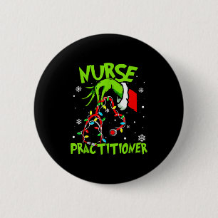 Nurse Practitioner Nurse Practitioner Christmas Nu 6 Cm Round Badge