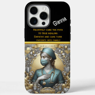 Nurse Practitioner Shows Strength in Crisis iPhone 16 Pro Max Case