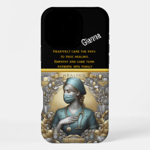 Nurse Practitioner Shows Strength in Crisis iPhone 16 Pro Max Case