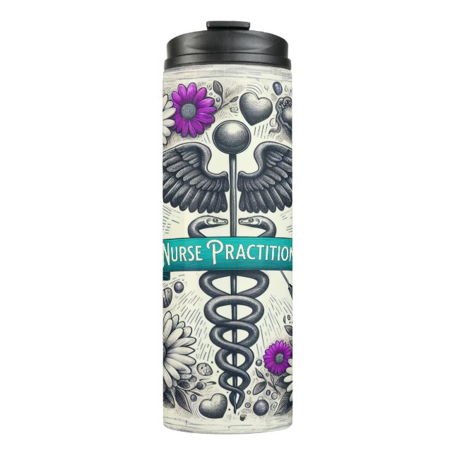 Nurse Practitioner Thermal Tumbler (Front)