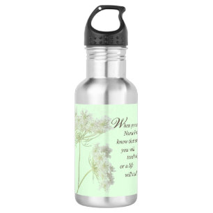 Nurse Practitioner Touch Lives Wildflower 532 Ml Water Bottle