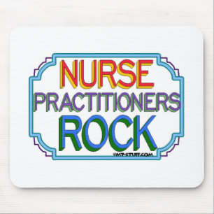 Nurse Practitioners Rock Mouse Pad