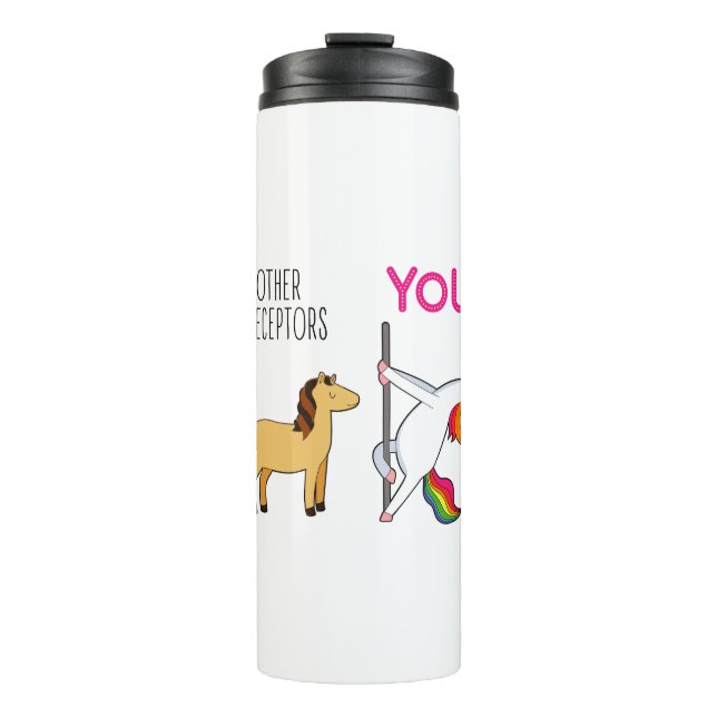 Nurse Preceptor Funny Unicorn Thermal Tumbler (Front)
