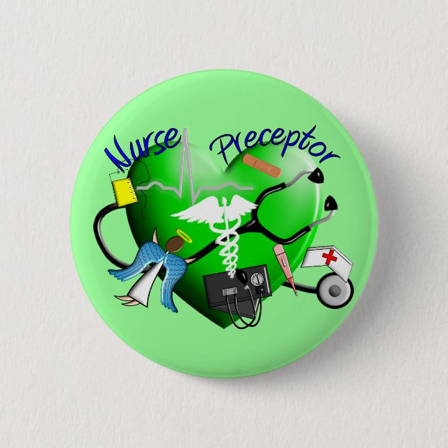 Nurse Preceptor Gifts 6 Cm Round Badge (Front)