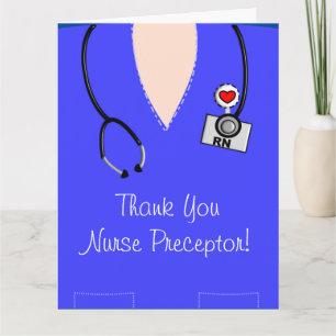Nurse Preceptor Thank You Card #7