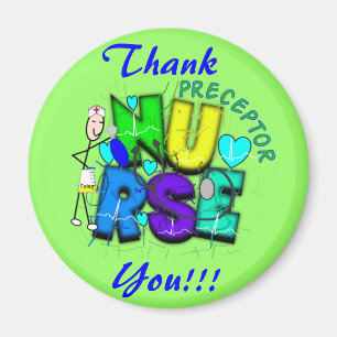 Nurse Preceptor "Thank  You" Gifts Magnet