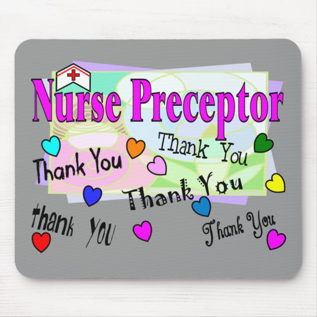 Nurse Preceptor THANK YOU Mouse Pad (Front)