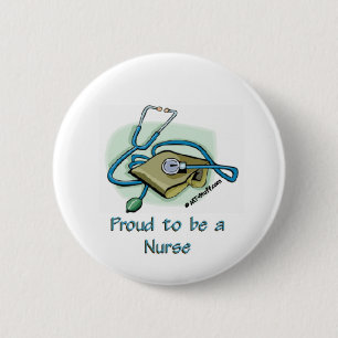 Nurse Pride1 6 Cm Round Badge